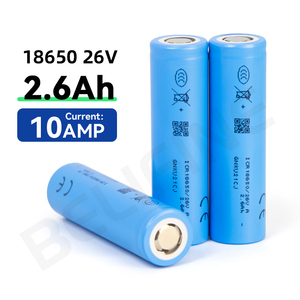 بطارية ليثيوم أيون ICR18650-26V من الدرجة A، 3.6 فولت، 2550 مللي أمبير/ساعة، 2600 مللي أمبير/ساعة، بطارية ليثيوم 18650 للدراجات الكهربائية - Product Image 1