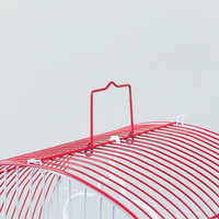 Cage à oiseaux en fil de fer de haute qualité, mangeoires suspendues adaptées aux oiseaux, Pigeons, perroquets, oiseaux d'amour, Cage à oiseaux en fer