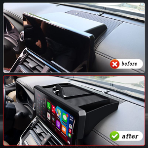 ที่วางโทรศัพท์ในรถยนต์แบบยึดติดด้วยแรงโน้มถ่วง Sllicar พร้อมช่องเก็บของอเนกประสงค์สำหรับรถยนต์แลนด์ครุยเซอร์ LC300 ปี 2023-2025 - Product Image 3