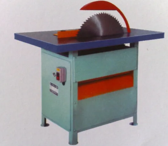 Máquina de serra circular de alta eficiência mj104a, para abertura de madeira e corte