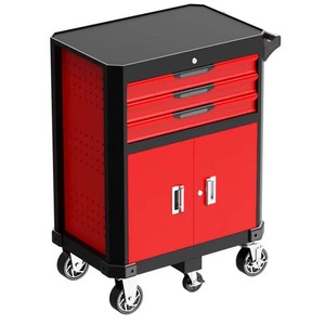 Carrito de Herramientas Resistente para Taller, 7 Cajones, Gabinete de Herramientas Rodante de Acero, Carro de Almacenamiento Móvil para Garaje - Product Image 2