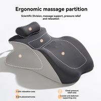 Nouvel oreiller cervical ergonomique avec zones de soutien scientifique Support cervical en mousse à mémoire de forme à étirement inversé pour le bureau et les voyages
