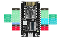Nova Placa de Desenvolvimento BW16-Kit RTL8720DN Módulo Wi-Fi Dual-band de Baixo Consumo com Interface Tipo-C G102