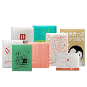 Enveloppes à bulles blanches 13x100mm, sacs d'emballage mats imperméables pour la logistique et l'expédition e-commerce - Product Image 2
