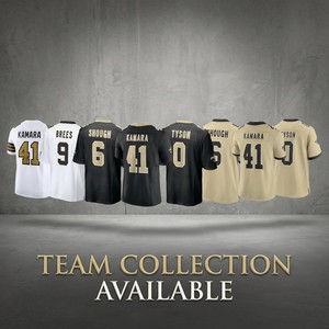Camisetas de Fútbol Americano de Alta Calidad para Hombre de Nueva <span class=keywords><strong>Orleans</strong></span>, Ropa Deportiva, Camisetas Bordadas con Logotipo Cosido, Camisetas Personalizables con Logotipo - Product Image 6