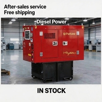 10KVA 20KVA 30KVA 50KVA 100KVA 200KVA 300KVA Geräuscharmer Dieselgenerator Wassergekühlter Stromerzeuger Mobiler Dieselgenerator