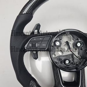 Nuevo Producto: Volante de Fibra de Carbono con Cuero Perforado para Modelos Audi A3 A4 A4L A5 A7L A8 Q5 Q7 B9 A6 R8 TT - Product Image 2