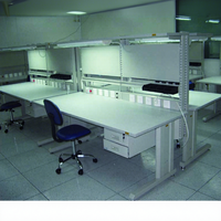 Dedall-mesa de línea de montaje para reparación de teléfonos móviles, banco de trabajo electrónico