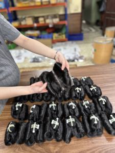 Cabello Humano Vietnamita al por Mayor, Cabello Virgen Natural Liso, Ondulado y Rizado en Paquetes - Product Image 2