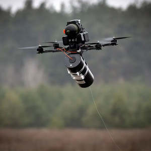 Axisflying FPV <span class=keywords><strong>Drone</strong></span> Serat Optik Plastik Jarak Ultra Jauh 5km/10km/15km/20km/25km/30km 0.27mm Anti-Interferensi FPV <span class=keywords><strong>Drone</strong></span> - Product Image 1