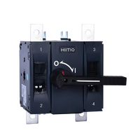 Interruptor aislador PV DC1000V 1500V listado por UL 400A 2P interruptor seccionador de sistema de energía fotovoltaica para sistema Solar