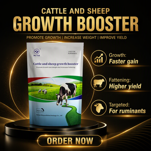 Aditivo para Alimento de Ganado en Polvo, Estimulante del Crecimiento de Vacas, Ovejas y Cabras, Aminoácidos y Vitaminas para Hacer que los Animales Sea más Grandes y Gordos - Product Image 1