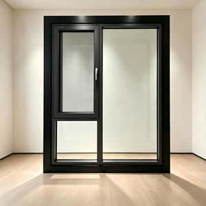 Deioux Customized Tilt <b>And</b> Turn Hurricane Window Double Glazed Aluminum Windows Casement Windows - Product Image 1