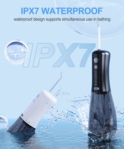 SAMO F500 irrigateur Oral IPX7 étanche Portable irrigateur Oral voyage à domicile fil dentaire eau Flosser 4 buses - Product Image 6