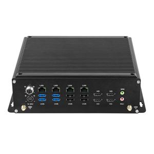 CAIXUNIPC Intel 12/13ª Gen I7-12650HX/I13650HX <span class=keywords><strong>Mini</strong></span> PC Industrial con Firewall, 4*HD, 4*LAN, 6*COM, DDR5, GPIO, <span class=keywords><strong>Mini</strong></span> Computadora Industrial - Product Image 2