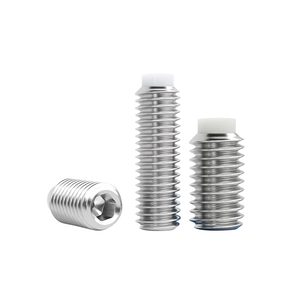 Tornillo de fijación hexagonal de acero inoxidable 304 con punta plana antiarañazos de POM, sistema métrico, precio mayorista del fabricante - Product Image 5