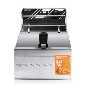 Akane 2500W Stainless Steel Deep <b>Fryer</b> 6.0L Oil Frying <b>Machine</b> With Basket and Adjustable Temperature Control Electrical Deep Fr - Product Image 3
