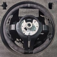 Volant sport Alcantara pour BMW Série 1/2/3/5/7 M3 M4 M5 M6 F07 F10 F15 F20 F25 F30 F35 F80 M1 M2
