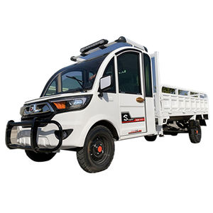 New Energy <b>Long</b> Endurance Light Duty Mini Electric Pickup Truck RWD Leather Seats Metal Roof Rack Camera Made in China - Product Image 2