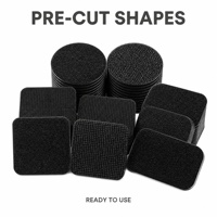 Bande auto-adhésive écologique résistante à la chaleur avec crochets et boucles pour bandes de fixation – Ruban adhésif double face en polyester à support renforcé pour câbles