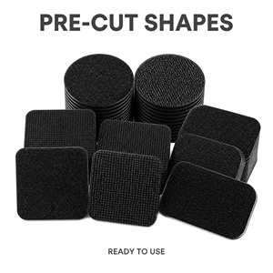 Bande auto-adhésive écologique résistante à la chaleur avec crochets et boucles pour bandes de fixation – Ruban adhésif double face en polyester à support renforcé pour câbles - Product Image 5