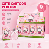 OEM - Mini parfum à thème de dessin animé mignon - Vaporisateur d'eau de parfum 50 ml - Coffret cadeau de parfum portable - Plusieurs options de parfum - Boîte individuelle - Femme