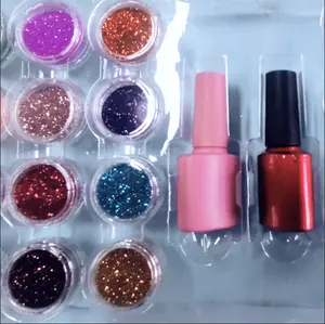 Brilhante holográfico Glitter pó cosméticos grau sombra