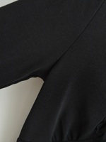 Haut court à manches longues en Lyocell, col en V, avec dentelle, nœud et cordon de serrage, coupe ajustée, pour superposition, OEM, pour femme, style urbain, sexy, club, décontracté