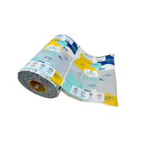 Rouleau de film en nylon de qualité supérieure, haute brillance, anti-poussière, résistant à l'humidité, 600m x 40cm, longueur personnalisée pour l'emballage alimentaire