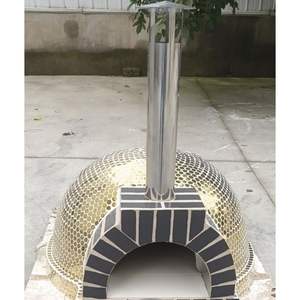 ตู้อบพิซซ่าหินไฟทำจากไม้สำหรับใช้ในเชิงพาณิชย์ - Product Image 1