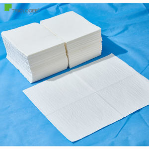 ผ้าขนหนูทางการแพทย์แบบใช้แล้วทิ้งสีน้ำเงินและสีขาวผ้าขนหนูผ่าตัดขนาดกำหนดได้เอง - Product Image 6