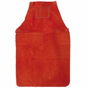 Calidad Premium 1 bolsillo ropa soldadores delantal de cuero/cuero de delantal de calor y resistente a la llama de trabajo pesado - Product Image 6