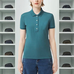 เสื้อเชิ้ตผู้หญิงลำลอง ดีไซน์เนอร์ ผลิตจากผ้าฝ้ายซูพีมาถัก 100% ระบายอากาศได้ดี แขนสั้น ลายตาราง พรีเมียม สวมใส่สบาย ให้ความรู้สึกหรูหรา สามารถสั่งตัดได้ - Product Image 3
