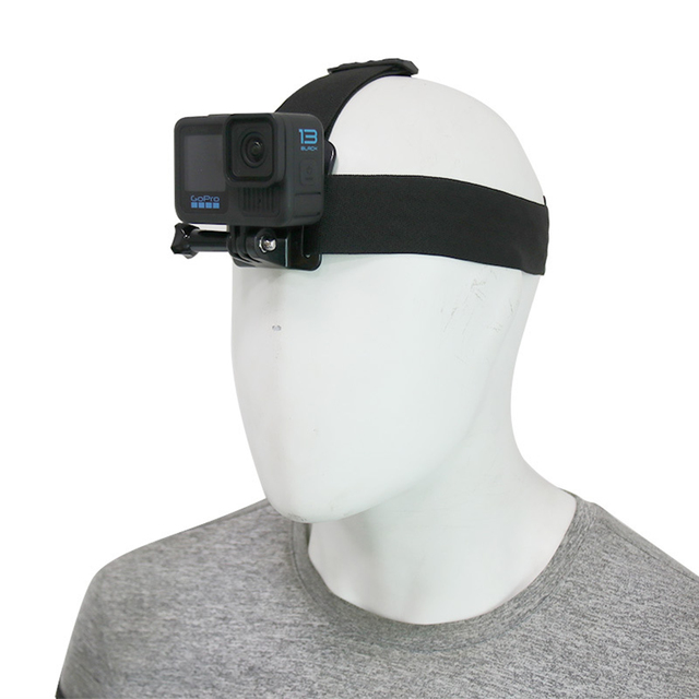 Hands Free Adjustable Head Mounted Phone Holder Stand for Smartphone POV Vlog Overhead Video Recording Outdoor Activities