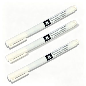 Marcador Quirúrgico de Piel con Tinta Permanente Morada y Logotipo Personalizado, Certificado ISO9001, Punta de 0.5mm/1mm, No Borrable, Escritura de Doble Cara - Product Image 1