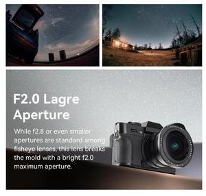 Obiettivi Fisheye Grandangolari TTArtisan APS-C 7.5mm F2 Compatibili con Attacchi Sony E, Panasonic <span class=keywords><strong>M43</strong></span> Z, Canon e Fujifilm X - Product Image 4