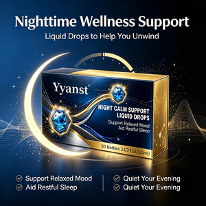 Líquido Oral Calmante Nocturno de Marca Privada OEM 60ml, Fórmula Herbal para un Sueño Reparador, Relajación Nocturna para Adultos, Cuidado de la Salud - Product Image 2