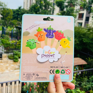 Marionetas <span class=keywords><strong>de</strong></span> mano y <span class=keywords><strong>de</strong></span> dedo <span class=keywords><strong>de</strong></span> vinilo Yuglow con forma <span class=keywords><strong>de</strong></span> animales, juguetes educativos tempranos para niños, bebés, accesorios para contar historias en el jardín <span class=keywords><strong>de</strong></span> infantes - Product Image 4