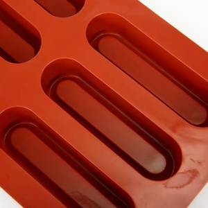 Molde de Silicona 3D para Pastel de Mousse, Trufas de Chocolate, Pudín, Postres, Molde Ovalado para Hornear Pasteles de Mousse - Product Image 5