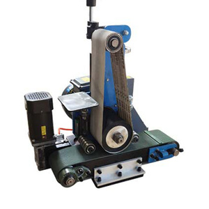 Machine de polissage à bande pour métaux, ébavurage et décapage de tôles plates - Product Image 1
