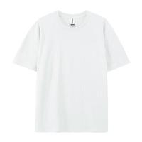 T-shirt surdimensionné en vrac de poids lourd OEM impression de logo personnalisé t-shirt uni à manches courtes en coton vierge tissé solide ample de grande taille