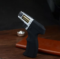 Nouveaux fabricants de briquets créatifs en métal électronique coupe-vent
