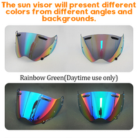 Lunette de casque photochromique pour moto TOUR CROSS3 TC3 XD4, visière de jour et de nuit, pare-soleil, accessoires de lentille de pare-brise