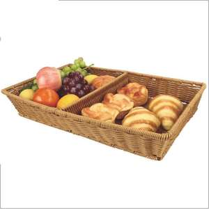 Cesta <span class=keywords><strong>de</strong></span> pan <span class=keywords><strong>de</strong></span> ratán tejida <span class=keywords><strong>de</strong></span> plástico con cubierta <span class=keywords><strong>de</strong></span> cúpula transparente Uso <span class=keywords><strong>de</strong></span> panadería - Product Image 5