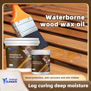 Protection du <span class=keywords><strong>bois</strong></span> à séchage rapide, résistante aux rayures, imperméable et sans danger pour les aliments, pour tables, chaises, armoires et surfaces de travail en <span class=keywords><strong>bois</strong></span>. - Product Image 1