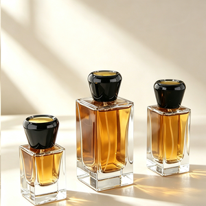 Botella de vidrio ámbar de lujo personalizada para esmalte de uñas o aceite, 15ml, rectangular, esmerilada mate, con pulverizador y sellado, lista para difusor de varillas, Guangdong Box - Product Image 3