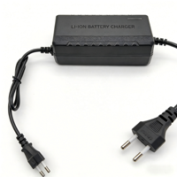 Chargeur de batterie de vélo électrique WFY 60V 2A en promotion, entrée 100-240V, charge rapide, tension constante, prêt à l'emploi