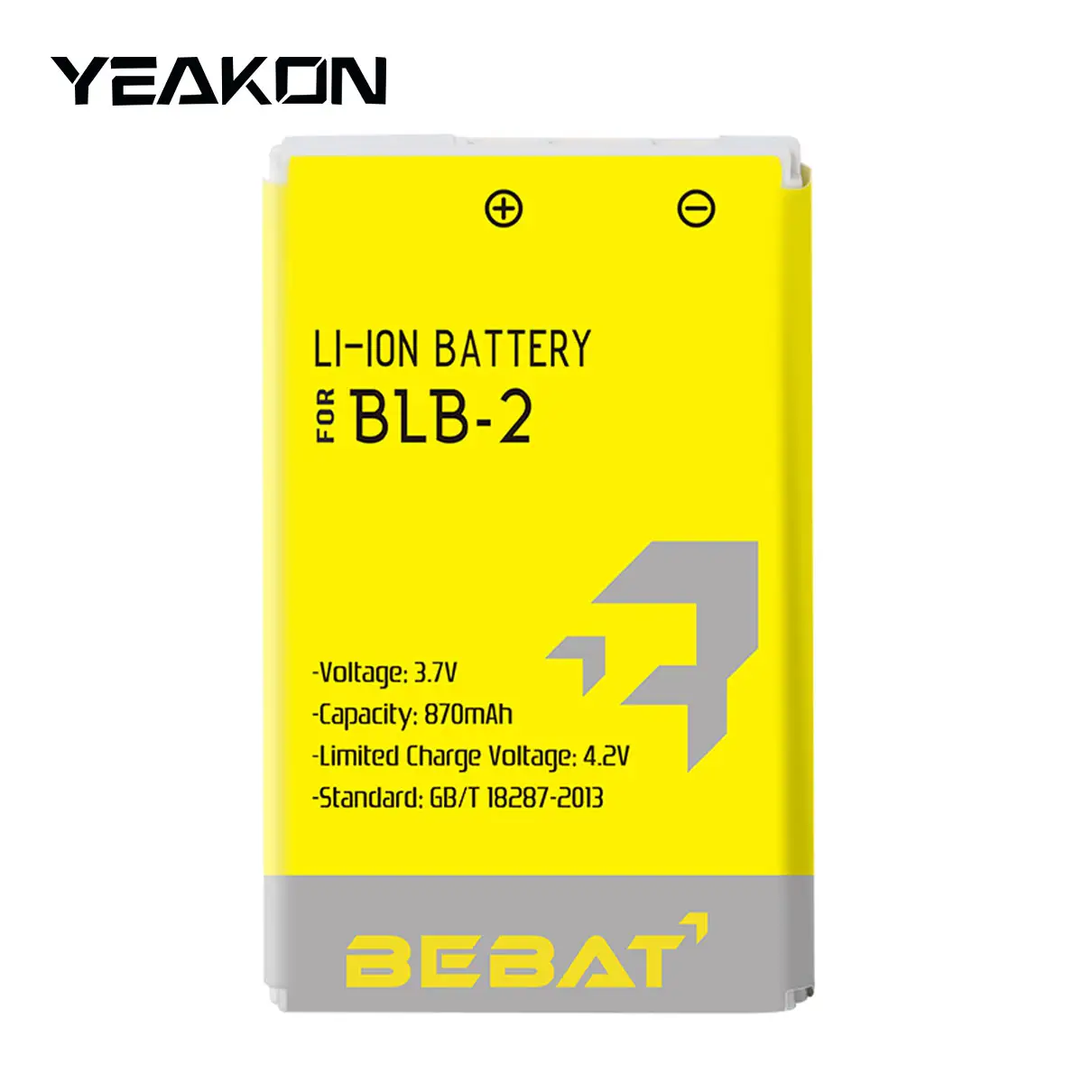 Atacado de alta qualidade do telefone móvel bateria digital BLB-2 para Nokia 8210 8250 8850 8910 8310 3.7V 870mAh Batterie