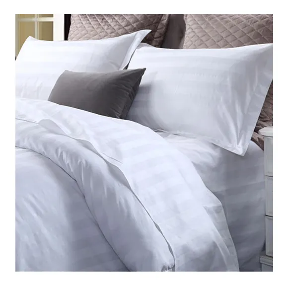 Bộ Đồ Giường Sang Trọng 100% Cotton Chất Lượng Khách Sạn Bệnh Viện Duvet Cover Set Bộ Đồ Giường Mềm Mại 100% Cotton