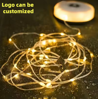 Bande lumineuse LED de 10 mètres, lumière de tente d'extérieur, lumières décoratives de jardin, lampe torche portable rechargeable pour le camping, la décoration de la cour